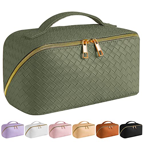Travel Cosmetic Bag PU Leather Waterproof