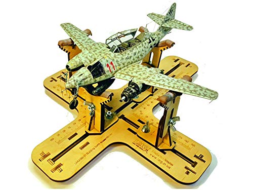 Airplane Building Berth, Laser Model Graving, Stand