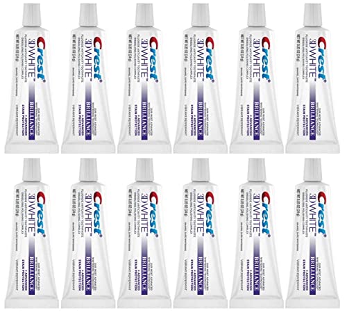 Crest 3D White Brilliance Toothpaste, Travel Size