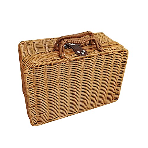 Atroy Wicker Rattan Storage Box