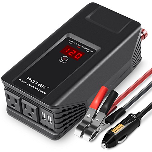 POTEK 750W Power Inverter
