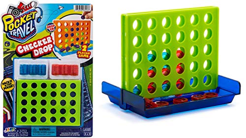JA-RU Mini Connect Travel Game Board