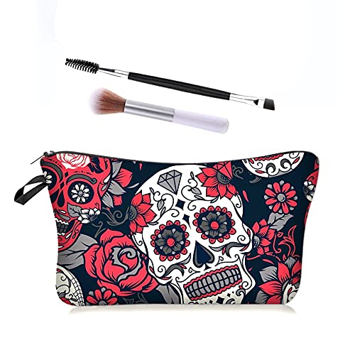51Lv7LQNifL. SL500  - 14 Best Skull Cosmetic Bag for 2024