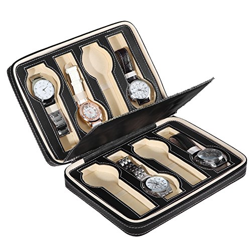 Portable Watch Box Travel Case Organizer