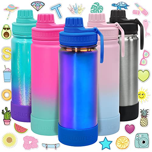 CHILLOUT LIFE Insulated Water Bottle for Kids