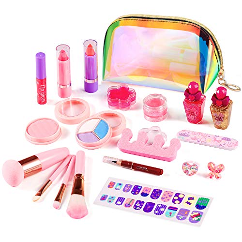 Auney Girls Makeup Kit for Little Girls