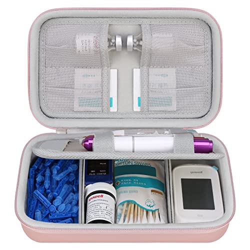 Elonbo Diabetic Supplies Travel Case - Organize and Protect your Diabetic Supplies!