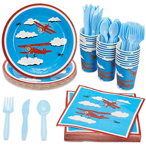 Airplane Birthday Party Supplies Pack