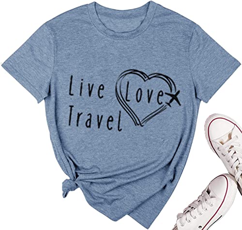 Funny Travel Vacation Shirt for Women
