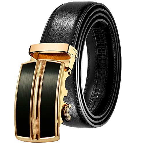 JINIU Men's Leather Belt - Perfect Fit and Style