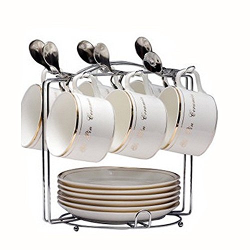 Yontree 6 Hooks Mugs Tree Cup Rack