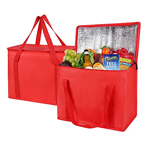 musbus XL-Large Insulated Grocery Shopping Bags