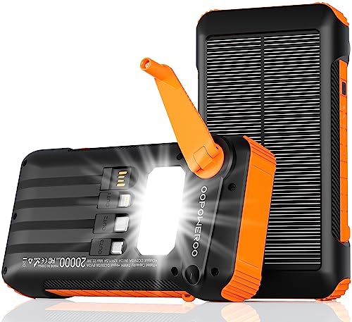 OOPOWEROO Solar Power Bank - The Ultimate Outdoor Companion