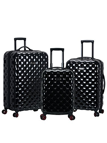 Rockland Quilt Hardside Spinner Luggage Set