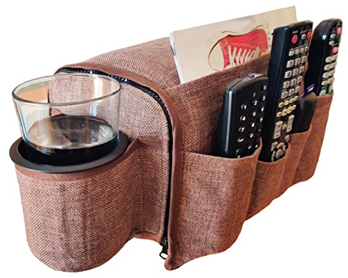 CupComfort Couch Caddy Armrest Organizer