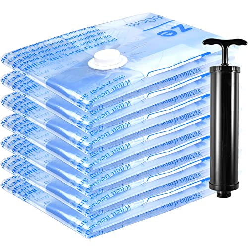 Vacuum Storage Bags with Travel Hand Pump