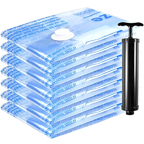 Vacuum Storage Bags with Travel Hand Pump