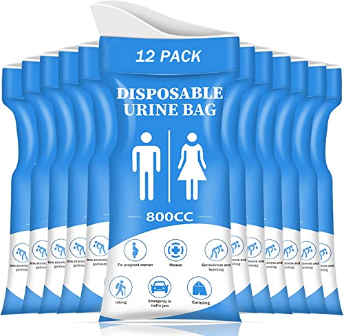 Portable Disposable Urinal Bag for Travel and Emergencies
