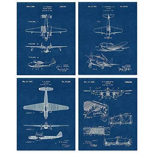 Vintage Propeller Airplanes Prints
