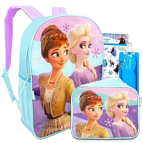 Frozen Backpack Set for Girls with Lunch Bag and More