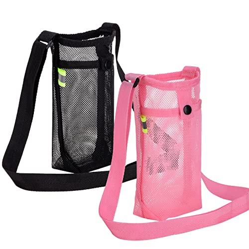 Water Bottle Holder with Adjustable Shoulder Strap