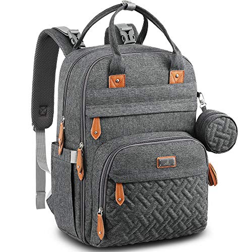BabbleRoo Diaper Bag Backpack - Stylish and Functional Travel Essentials