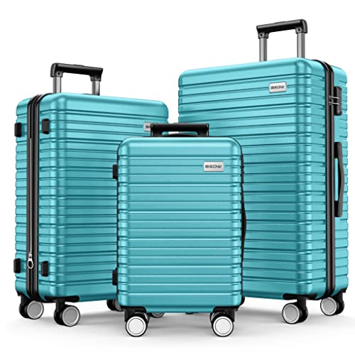 BEOW 3 Piece Hardside Expandable Luggage Set