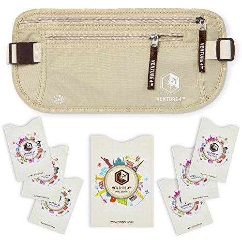 VENTURE 4TH Slim RFID Money Belt