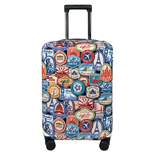 Luggage Cover Suitcase Protector by Explore Land
