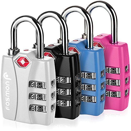 Fosmon TSA Accepted Luggage Locks