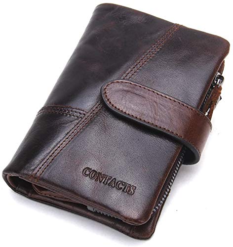 Men's Leather Trifold RFID Wallet