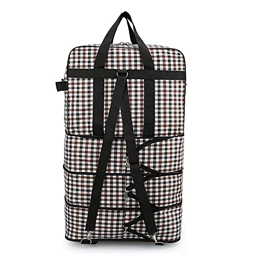 Expandable Travel Duffel Bag with Wheels