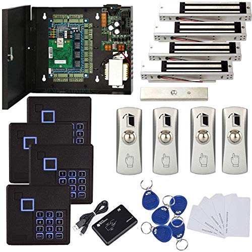 TCP/IP 4 Door Access Control System