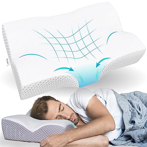 Zen Bloks Cervical Neck Pillow - Firm Memory Foam Pillow