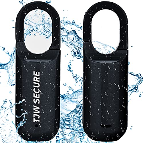 Mini Black Padlock Fingerprint Lock