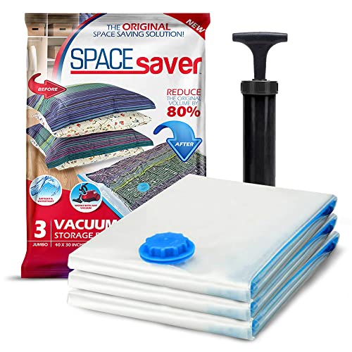 Spacesaver Vacuum Storage Bags (Jumbo 3 Pack)