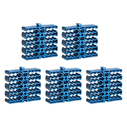 kwmobile Cable Comb Organizers - Blue