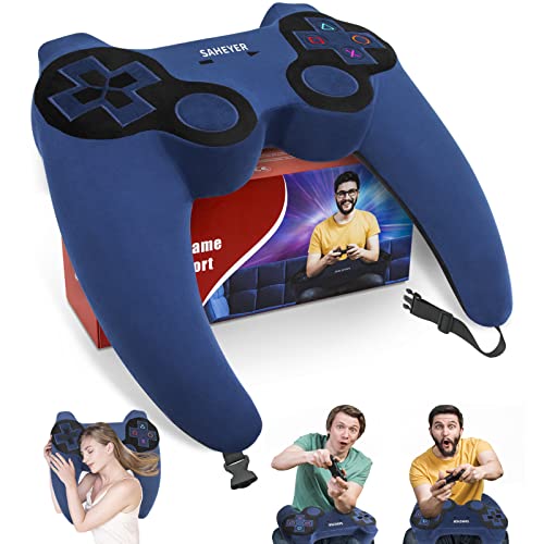 SAHEYER 2-in-1 Memory Foam Gaming Pillow