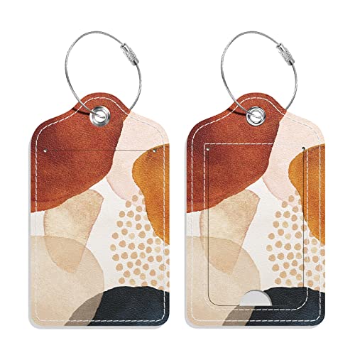 Abstract Stone Travel Luggage Tags