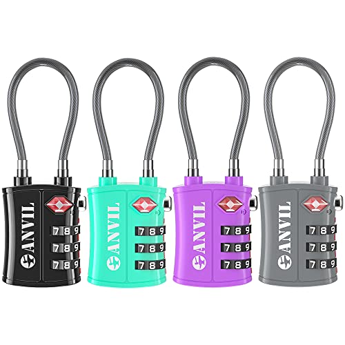 Small Combination Padlock for Travel