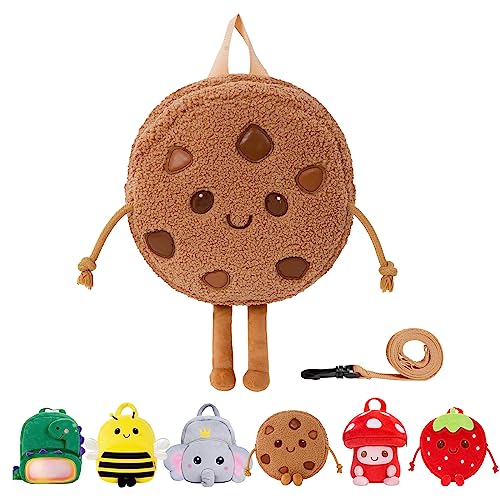 OUOZZZ Cute Toddler Plush Backpack