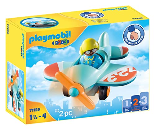 Playmobil 1.2.3 Airplane - Travel Fun for Toddlers