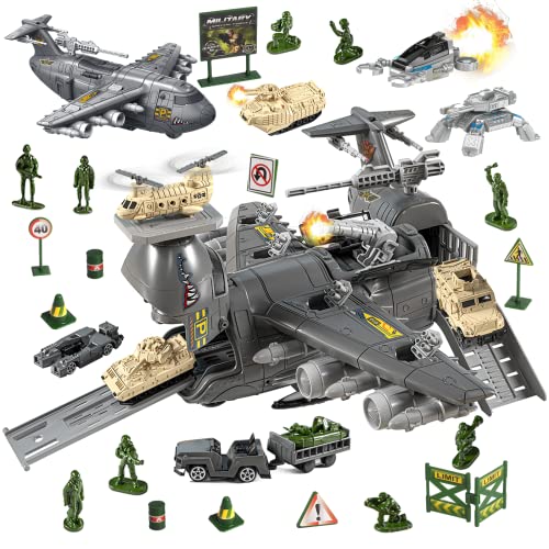 Hadooqn Military Airplane Toys for Boys
