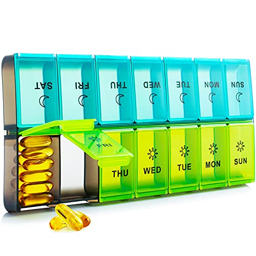 Mossime XL Daily Pill Organizer