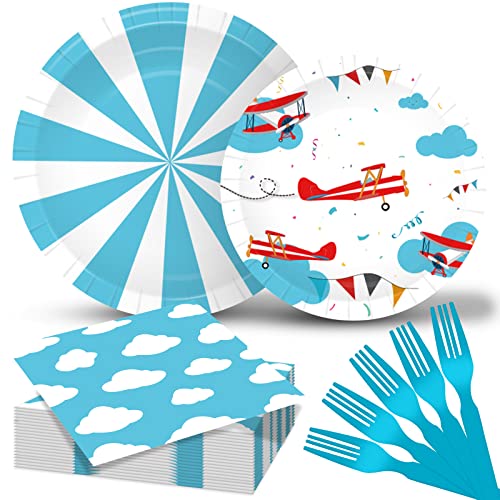 Airplane Party Tableware Set