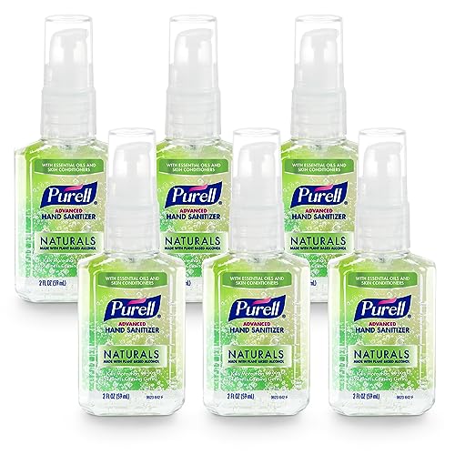 Purell Hand Sanitizer Naturals Travel Size Pump Bottle