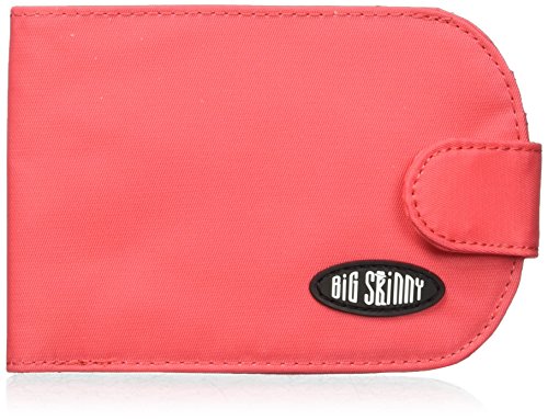 Big Skinny Women's RFID Blocking Taxicat Bi-Fold Slim Wallet