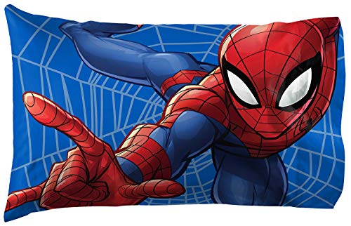 Marvel Spiderman Web Sides Reversible Pillowcase