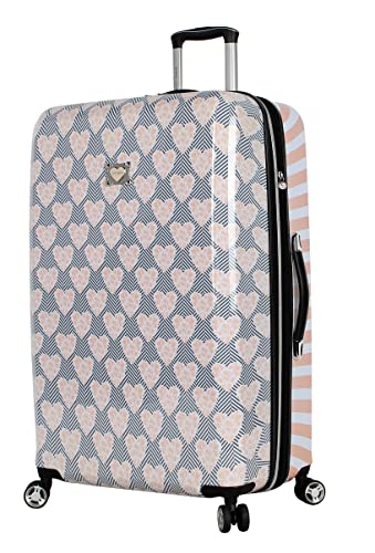 Betsey Johnson Chevron Hearts Luggage Collection