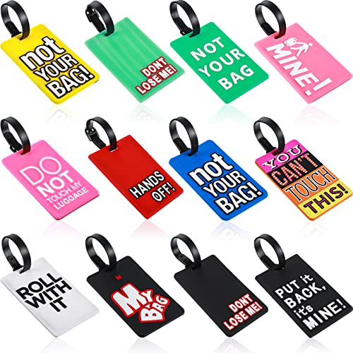 Funny Luggage Tags for Travel Baggage